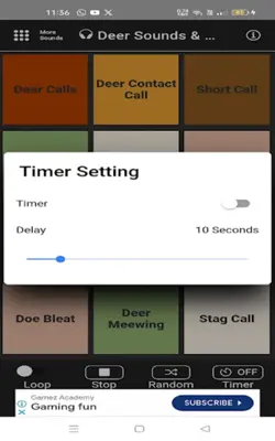 Deer Sounds & Calls android App screenshot 1